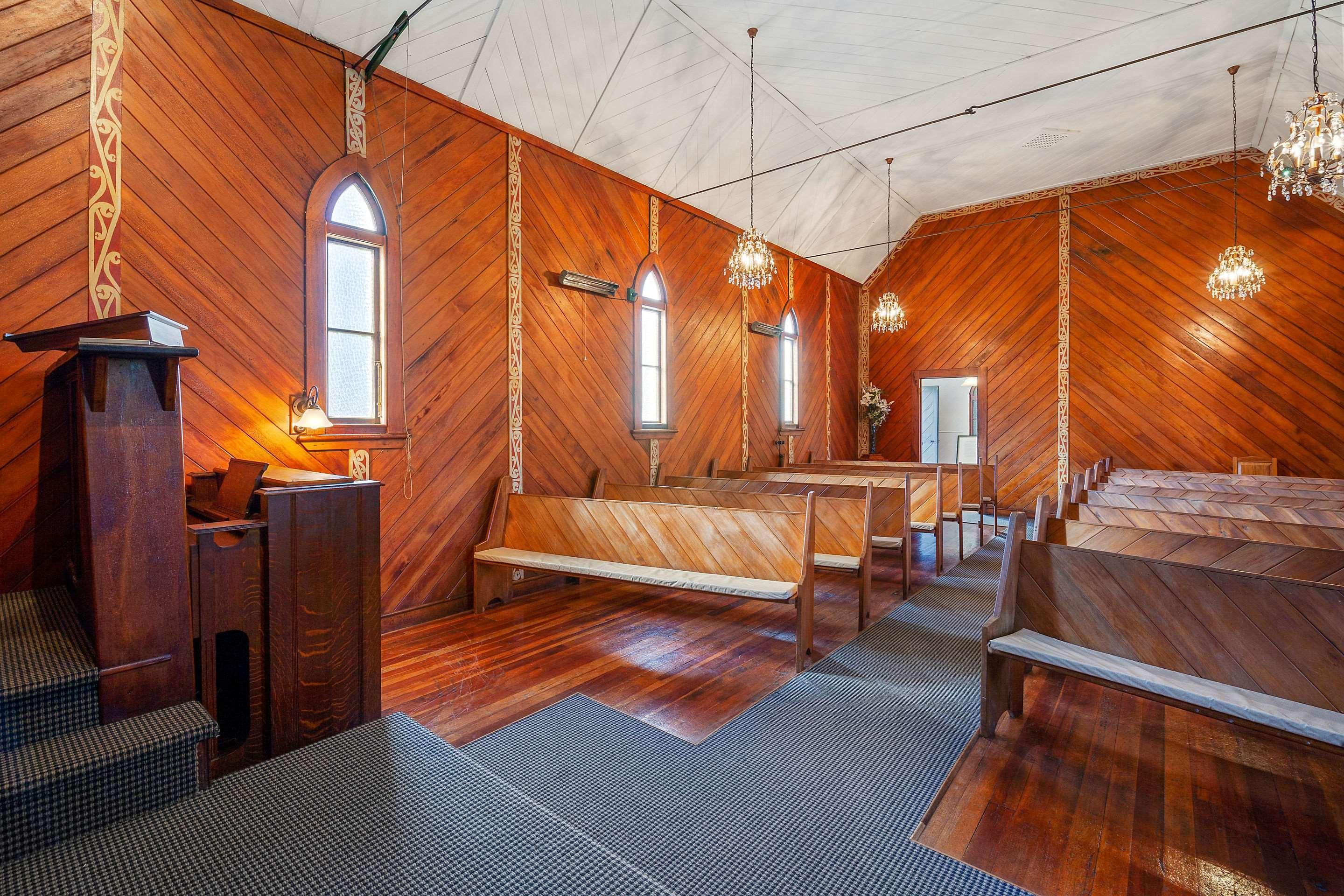 Huka Falls Resort Taupo Exterior photo Interior of the church